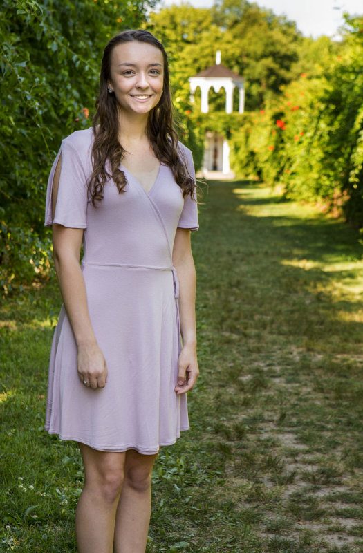 Senior portrait photographed by Todd Holben